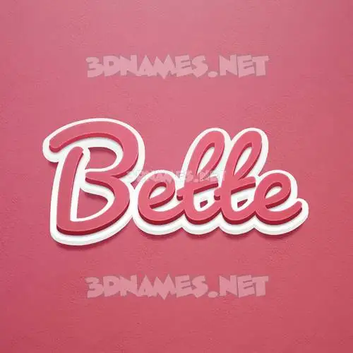 bette in Red Scribble style - 3D name wallpaper bette in Red Scribble style - 3D name wallpaper
