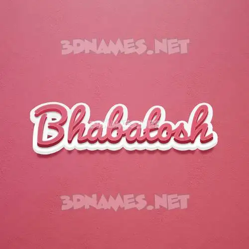 bhabatosh in Red Scribble style - 3D name wallpaper bhabatosh in Red Scribble style - 3D name wallpaper