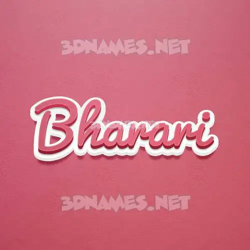 bharari in Red Scribble style - 3D name wallpaper bharari in Red Scribble style - 3D name wallpaper