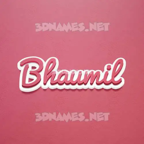 bhaumil in Red Scribble style - 3D name wallpaper bhaumil in Red Scribble style - 3D name wallpaper