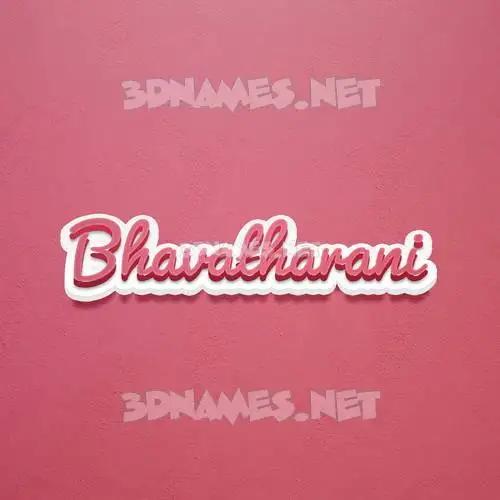 bhavatharani in Red Scribble style - 3D name wallpaper bhavatharani in Red Scribble style - 3D name wallpaper