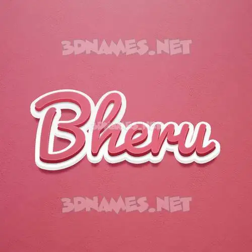 bheru in Red Scribble style - 3D name wallpaper bheru in Red Scribble style - 3D name wallpaper
