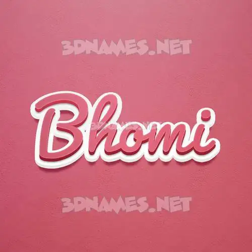 bhomi in Red Scribble style - 3D name wallpaper bhomi in Red Scribble style - 3D name wallpaper