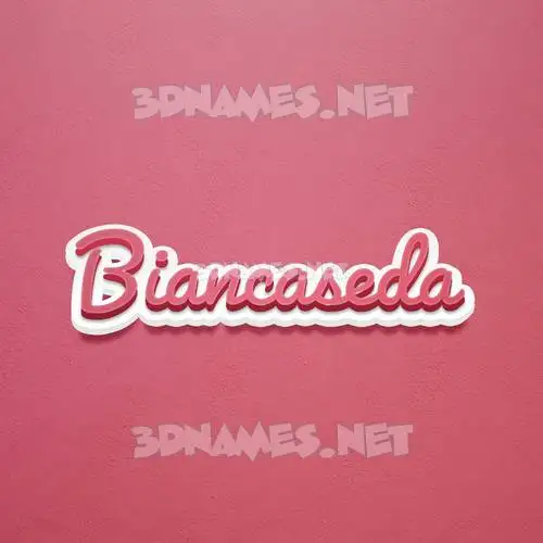 biancaseda in Red Scribble style - 3D name wallpaper biancaseda in Red Scribble style - 3D name wallpaper