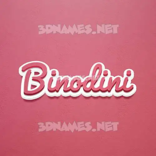 binodini in Red Scribble style - 3D name wallpaper binodini in Red Scribble style - 3D name wallpaper