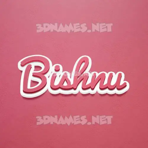 bishnu in Red Scribble style - 3D name wallpaper bishnu in Red Scribble style - 3D name wallpaper
