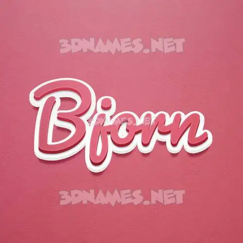 bjorn in Red Scribble style - 3D name wallpaper bjorn in Red Scribble style - 3D name wallpaper