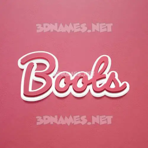 boots in Red Scribble style - 3D name wallpaper boots in Red Scribble style - 3D name wallpaper