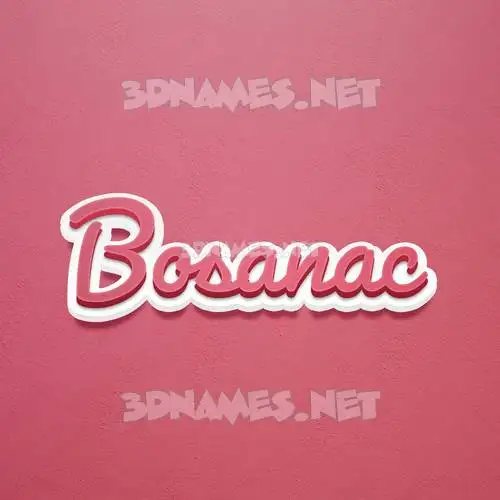 bosanac in Red Scribble style - 3D name wallpaper bosanac in Red Scribble style - 3D name wallpaper