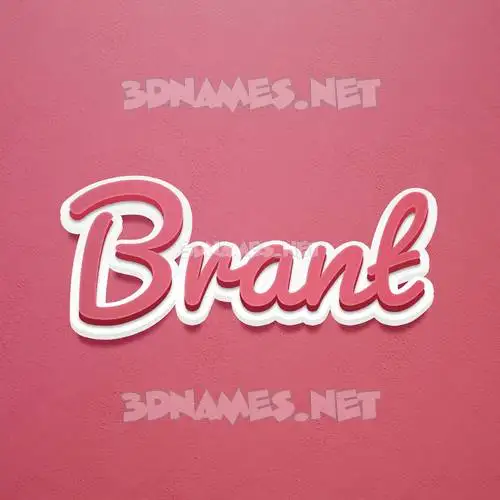 brant in Red Scribble style - 3D name wallpaper brant in Red Scribble style - 3D name wallpaper
