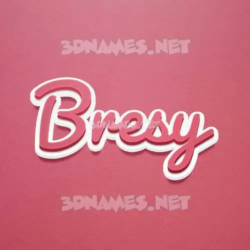 bresy in Red Scribble style - 3D name wallpaper bresy in Red Scribble style - 3D name wallpaper