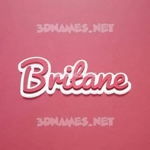 britane in Red Scribble style - 3D name wallpaper britane in Red Scribble style - 3D name wallpaper