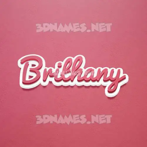 brithany in Red Scribble style - 3D name wallpaper brithany in Red Scribble style - 3D name wallpaper
