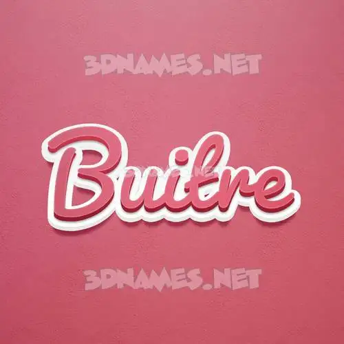 buitre in Red Scribble style - 3D name wallpaper buitre in Red Scribble style - 3D name wallpaper