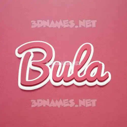 bula in Red Scribble style - 3D name wallpaper bula in Red Scribble style - 3D name wallpaper