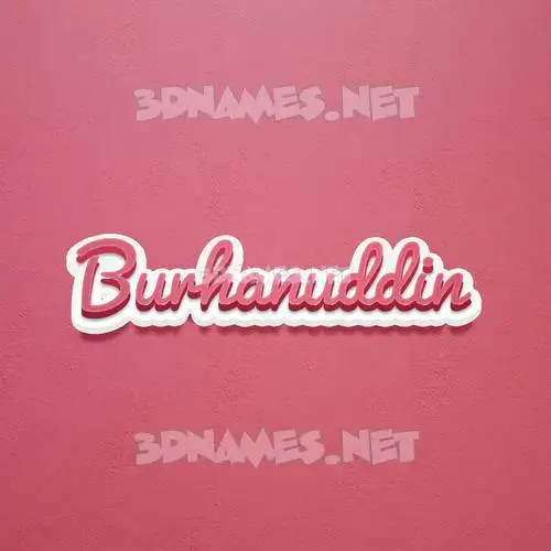 burhanuddin in Red Scribble style - 3D name wallpaper burhanuddin in Red Scribble style - 3D name wallpaper