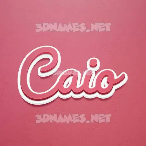 caio in Red Scribble style - 3D name wallpaper caio in Red Scribble style - 3D name wallpaper
