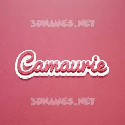 camaurie in Red Scribble style - 3D name wallpaper camaurie in Red Scribble style - 3D name wallpaper