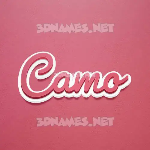 camo in Red Scribble style - 3D name wallpaper camo in Red Scribble style - 3D name wallpaper