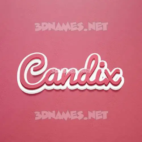 candix in Red Scribble style - 3D name wallpaper candix in Red Scribble style - 3D name wallpaper