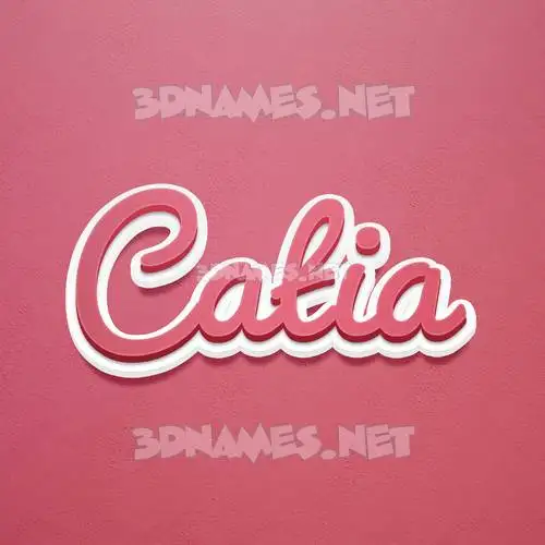 catia in Red Scribble style - 3D name wallpaper catia in Red Scribble style - 3D name wallpaper