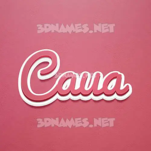 caua in Red Scribble style - 3D name wallpaper caua in Red Scribble style - 3D name wallpaper