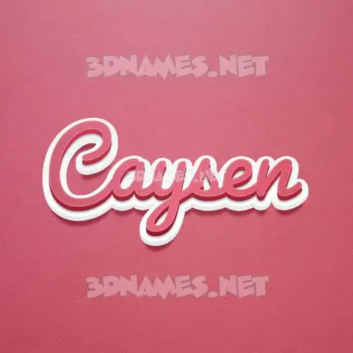 caysen in Red Scribble style - 3D name wallpaper caysen in Red Scribble style - 3D name wallpaper