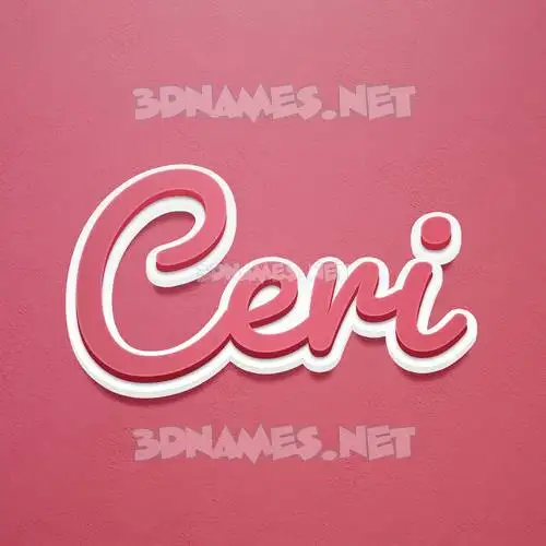 ceri in Red Scribble style - 3D name wallpaper ceri in Red Scribble style - 3D name wallpaper