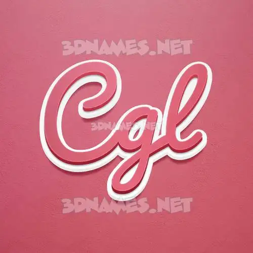 cgl in Red Scribble style - 3D name wallpaper cgl in Red Scribble style - 3D name wallpaper
