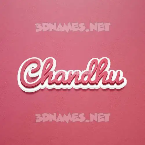 chandhu in Red Scribble style - 3D name wallpaper chandhu in Red Scribble style - 3D name wallpaper