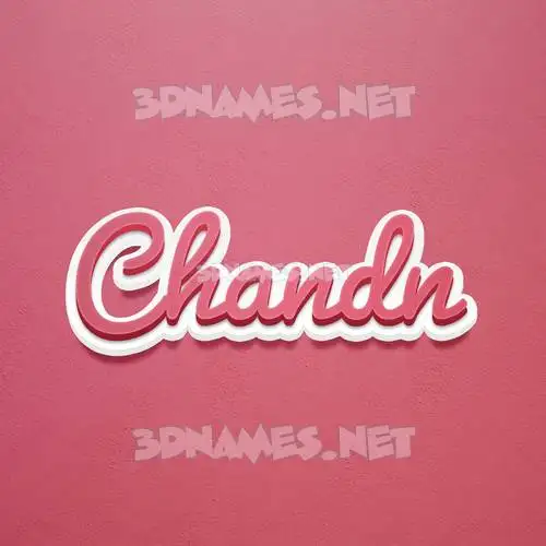 chandn in Red Scribble style - 3D name wallpaper chandn in Red Scribble style - 3D name wallpaper