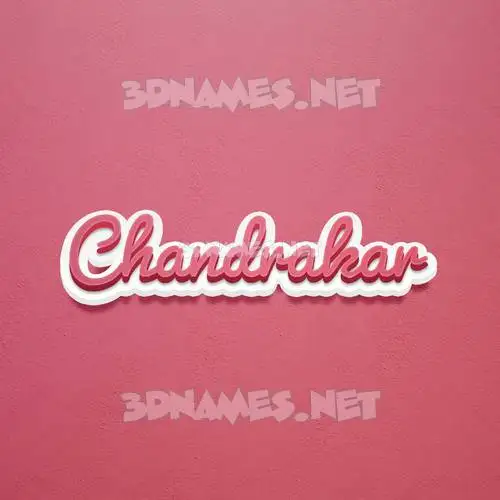 chandrakar in Red Scribble style - 3D name wallpaper chandrakar in Red Scribble style - 3D name wallpaper