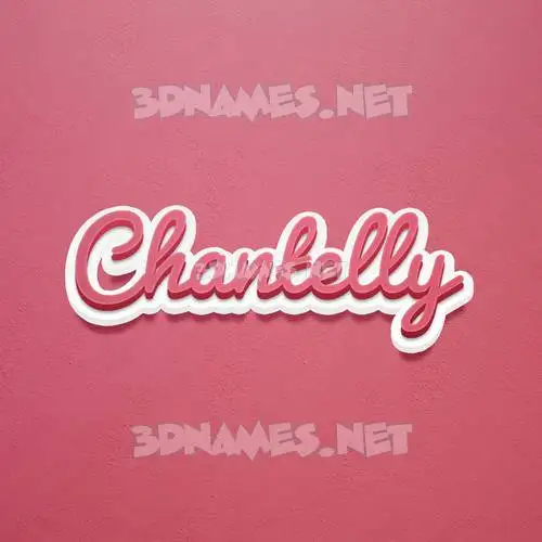 chantelly in Red Scribble style - 3D name wallpaper chantelly in Red Scribble style - 3D name wallpaper