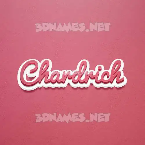 chardrich in Red Scribble style - 3D name wallpaper chardrich in Red Scribble style - 3D name wallpaper