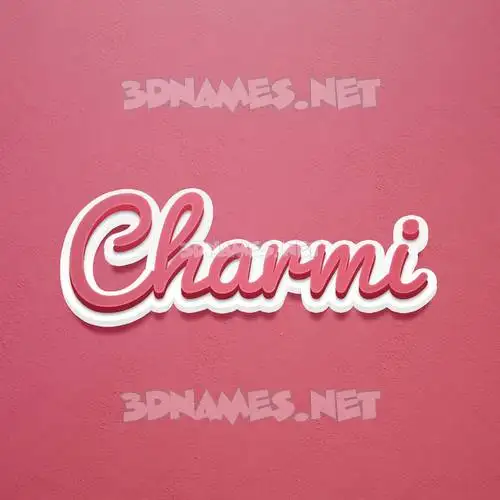 charmi in Red Scribble style - 3D name wallpaper charmi in Red Scribble style - 3D name wallpaper