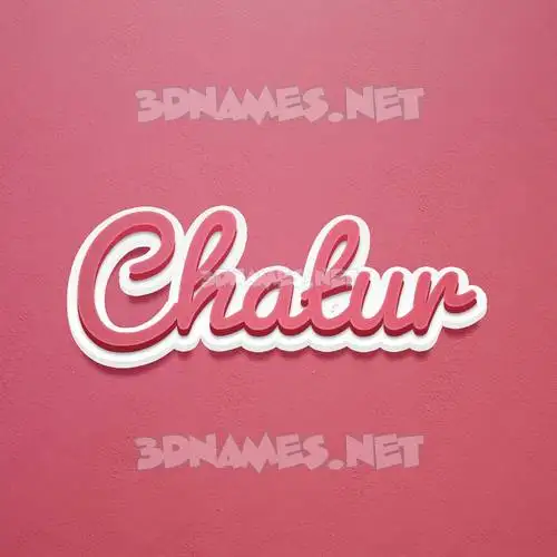 chatur in Red Scribble style - 3D name wallpaper chatur in Red Scribble style - 3D name wallpaper