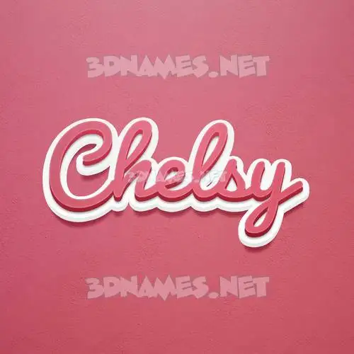 chelsy in Red Scribble style - 3D name wallpaper chelsy in Red Scribble style - 3D name wallpaper