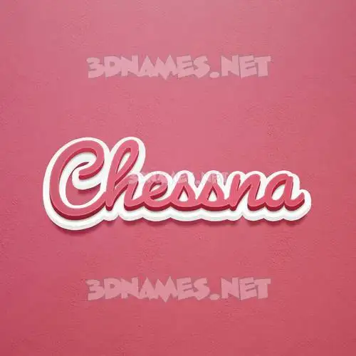chessna in Red Scribble style - 3D name wallpaper chessna in Red Scribble style - 3D name wallpaper