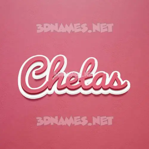 chetas in Red Scribble style - 3D name wallpaper chetas in Red Scribble style - 3D name wallpaper