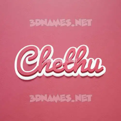 chethu in Red Scribble style - 3D name wallpaper chethu in Red Scribble style - 3D name wallpaper