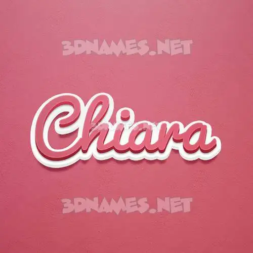 chiara in Red Scribble style - 3D name wallpaper chiara in Red Scribble style - 3D name wallpaper