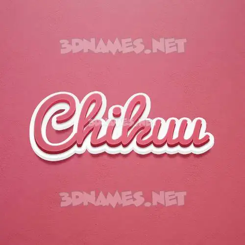 chikuu in Red Scribble style - 3D name wallpaper chikuu in Red Scribble style - 3D name wallpaper