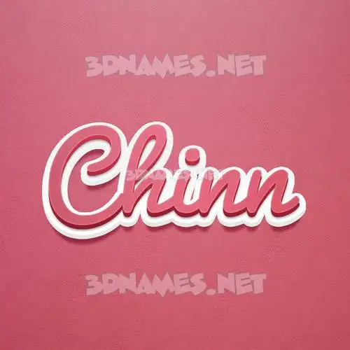 chinn in Red Scribble style - 3D name wallpaper chinn in Red Scribble style - 3D name wallpaper