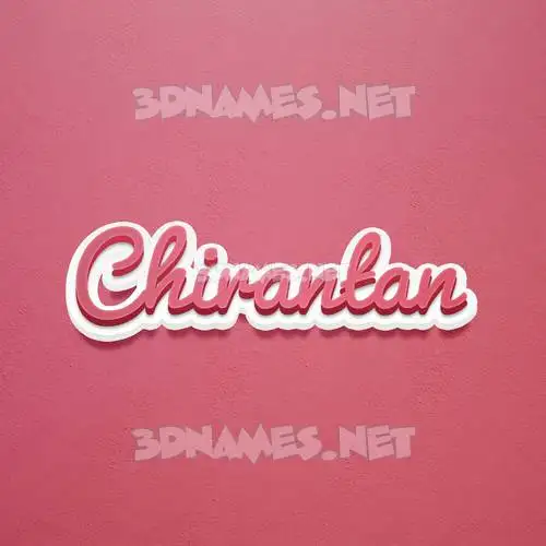 chirantan in Red Scribble style - 3D name wallpaper chirantan in Red Scribble style - 3D name wallpaper