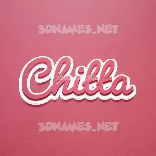 chitta in Red Scribble style - 3D name wallpaper chitta in Red Scribble style - 3D name wallpaper