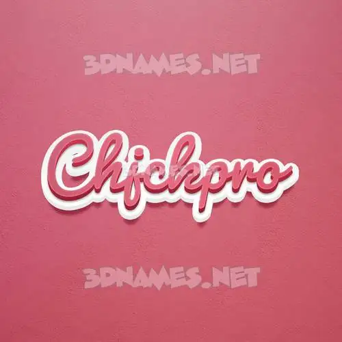 chjckpro in Red Scribble style - 3D name wallpaper chjckpro in Red Scribble style - 3D name wallpaper