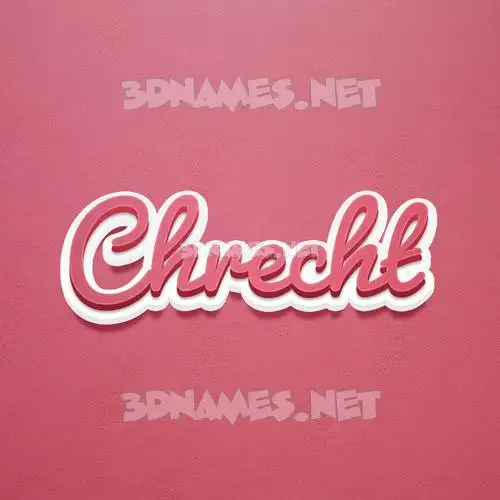 chrecht in Red Scribble style - 3D name wallpaper chrecht in Red Scribble style - 3D name wallpaper