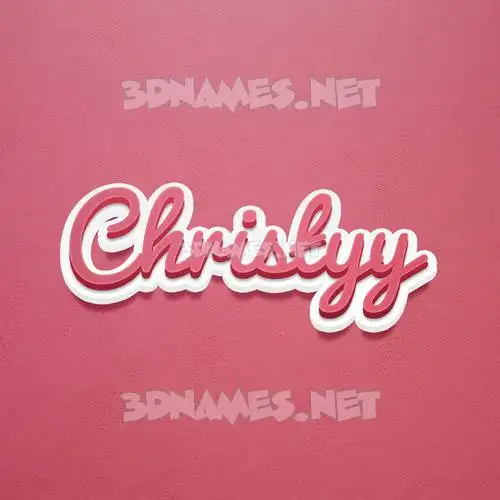 christyy in Red Scribble style - 3D name wallpaper christyy in Red Scribble style - 3D name wallpaper