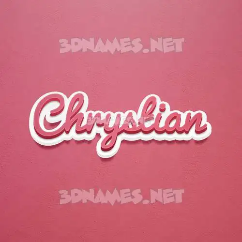 chrystian in Red Scribble style - 3D name wallpaper chrystian in Red Scribble style - 3D name wallpaper