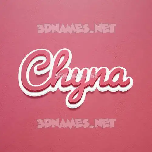 chyna in Red Scribble style - 3D name wallpaper chyna in Red Scribble style - 3D name wallpaper